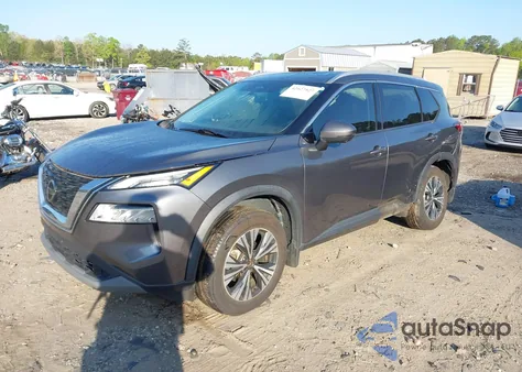 2021 Nissan Rogue Sv Fwd z USA, uszkodzony, nr VIN 5N1AT3BA3MC784631